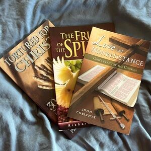 3 Book Bundle- Christian Religious Books